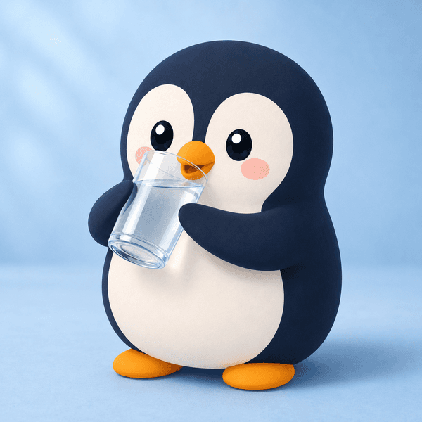水を飲むを楽しむつづペン